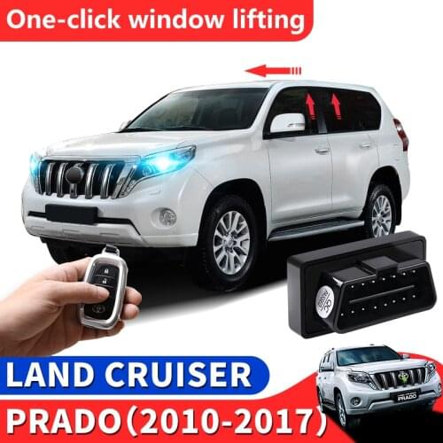 2010-2017 For Toyota Land Cruiser Prado 150 2.8T Displacement OBD Automatic Lifting Window Drop Lock Modification Accessories