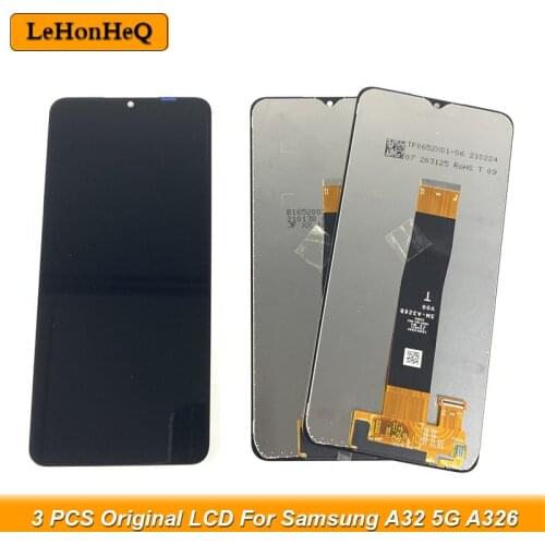 3 Piece/lot For Samsung Galaxy A32 5G A326 SM-A326B Display lcd Screen replacement For Samsung A32 5G SM-A326BR LCD Display