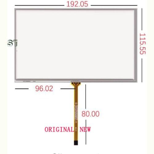 8 Inch Touch Screen car DVD navigation universal HSD080IDW1 AT080TN64 handwriting screen ST-08001