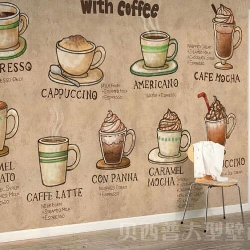 Large TV background wallpaper mural personalized theme restaurant kitchens Custom Size