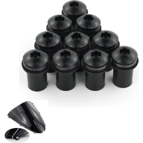 Windshield Deflectors Windscreen Bolts For Yamaha Tmax 500 530 XJR400 XJR1300 XT1200Z MT-07 MT07 FZ07 Tracer MT09 MT-09 FZ09