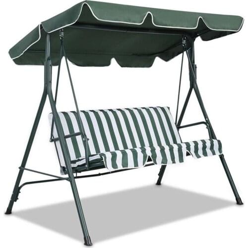 Seater Size Outdoor Garden Patio Swing Sunshade Cover Canopy Seat Top Cover Courtyard Waterproof Swing Sunshade
