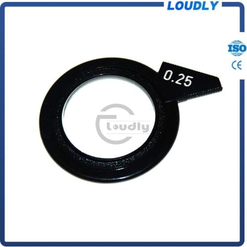 Loudly brand Optical product black color Trial Lens Sphere Lens Replacing lenses Spared Lenses with plastic rim
