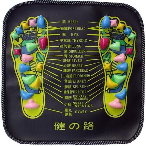 Reflexology Walk Stone Foot Leg Pain Relieve Relief Walk Massager Mat Health Care Acupressure Mat Pad massageador