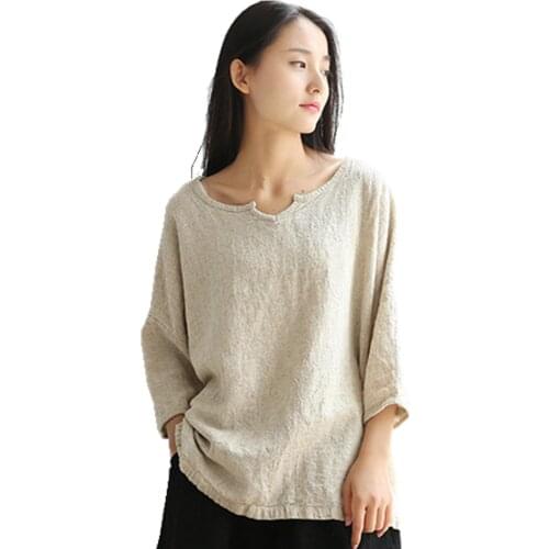 Shanghai Story Beige Blouses