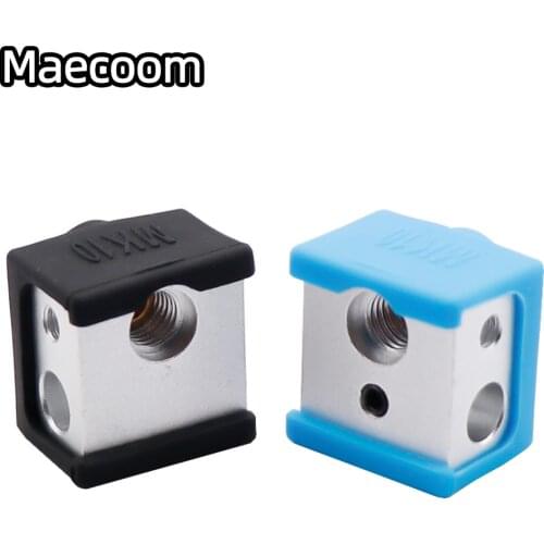 3D Printer MK10 Silicone Socks Block Heater Silicone Insulation Cover for 3D Printer Heating Block For Makerbot2 Dreamer Creator