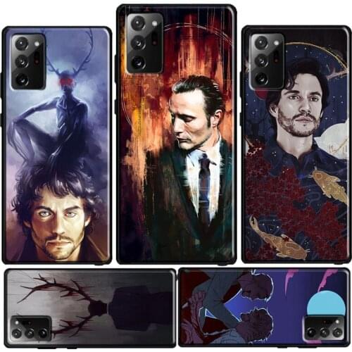 Hannibal TV Series Phone Case For Samsung Galaxy S20 FE S21 Ultra Note 20 S8 S9 S10 Plus S10e Note 10 Plus