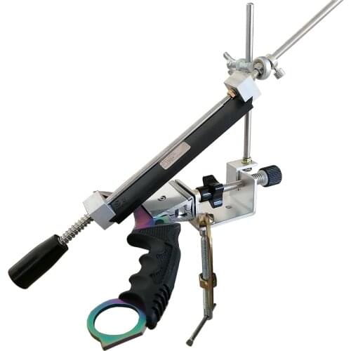 New style kitchen knife sharpener sharpening system fixed angle Edge pro sharpener with 4pcs whetstone