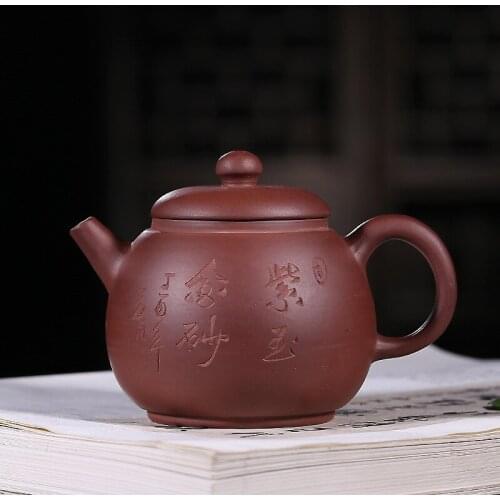 Goods on sale authentic yixing clay pot fine workmanship mixed batch of hand-painted daily provisions tea kettle