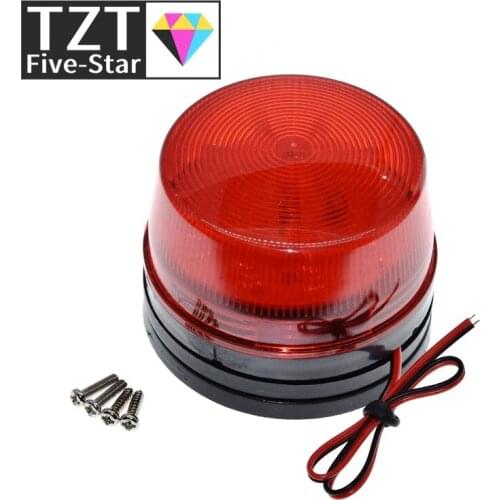 TZT SL-79 DC12V Led Warning Light Traffic Signal Strobe Warning lights Flash Alarm Police Light For Arduino