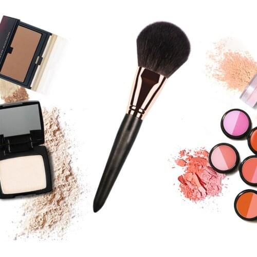 #027 Goat Hair Round Makeup Brushes for Blusher Highlights Contour Shadow Blusher Brush Womens Cosmetics Beauty Tools