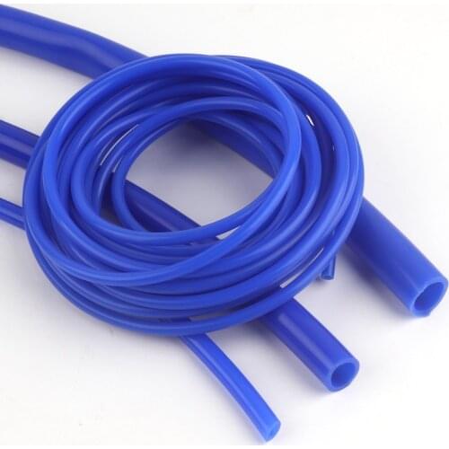 1m Length Blue Silicone Hose 2~32mm Aquarium Air Pump Hose Flexible Automobile Fuel Tank Vacuum Tube High Pressure Aeration Pipe