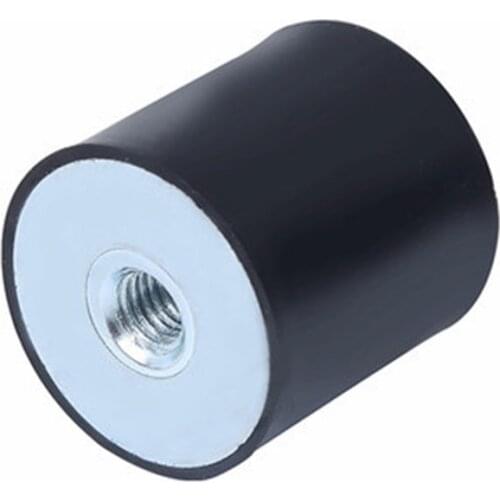 1pc M8/10 Female Rubber Vibration Isolators Anti Vibration Pads Flat Silentblock Base Block Mounts Replaces