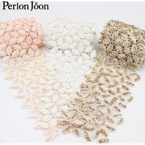 1 yard 100mm carved sequins sequins lace skirt gown home shoes and hats decorative lace sewing accessories webbing trim HB004