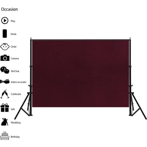 150x225cm Vintage Party Backdrop Solid Color Potography Background Wedding Baby Birthday Portrait Wall Decor Photo Studio Props