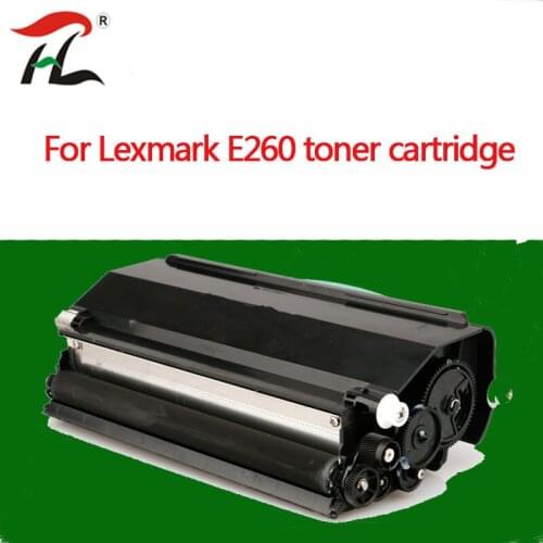 1PK Compatible toner cartridge for Lexmark E260 powder box E260dn E360 E360dn copier E460 E462 E463 E464 printer