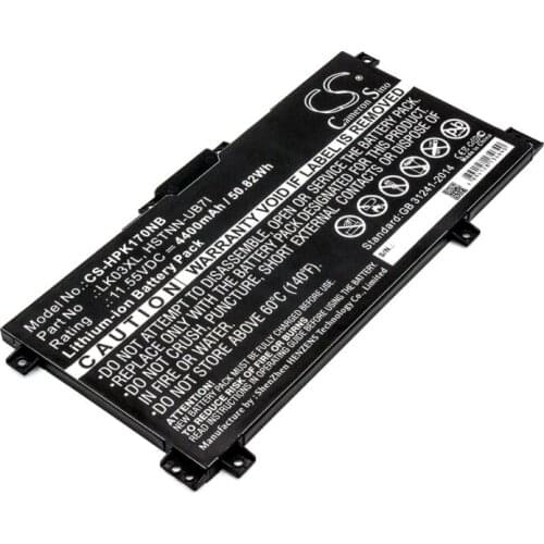 Cameron Sino 4400mAh battery for HP Envy 17m -AE0XX 916814-855 HSTNN-UB7I LK03XL TPN-W127 Notebook, Laptop Battery