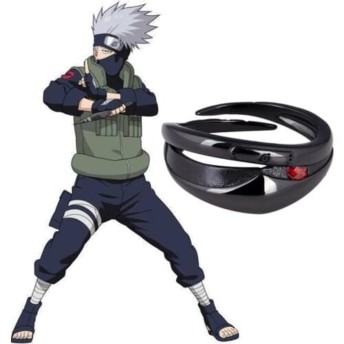 Anime Jewelry Hatake Kakashi 925 Sterling Silver Adjustable Mask Ring Cosplay Accessory For Men Finger Rings Xmas Birthday Gifts
