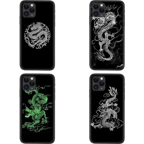 For Juniors For Huawei Nova 8 se pro y5 y9 Mate 20 30 10 40 Lite Pro plus Design Chinese Dragon Soft Mobile Phone Accessories