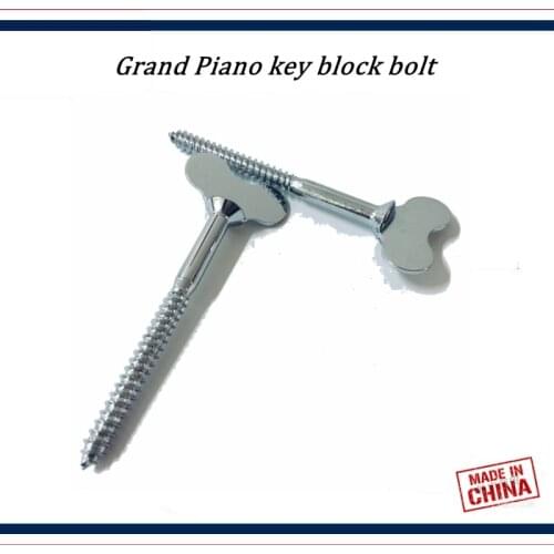 Piano tuning tools accessories 2PCS Grand Piano key block bolt W-28 Piano repair parts