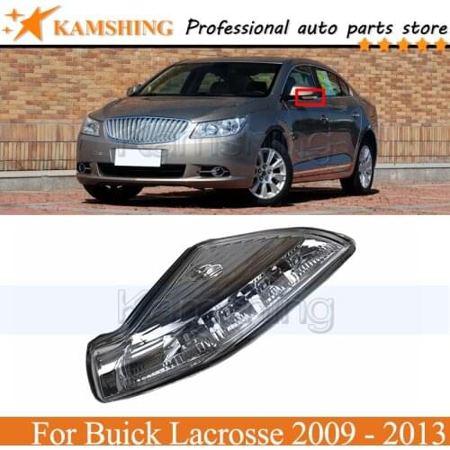 Kamshing Outer Rearview Side Mirror Turn Signal Lamp light For Buick Lacrosse 2009 2010 2011 2012 2013 Blinker Lamp Light lamp