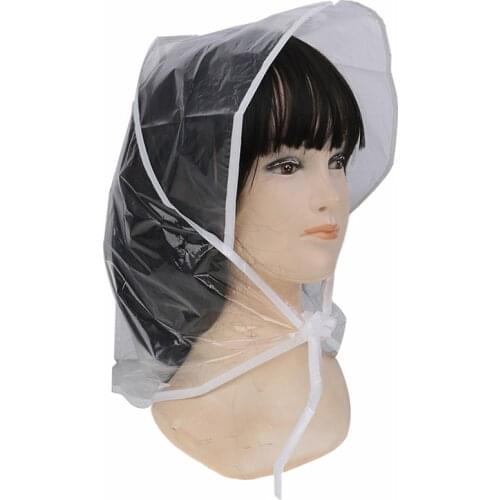 Creative Plastic Rain Hat Cap Coat Raincoat Women Men Kids Gifts Universal Use Hiking Fishing Rains Waterproof Windproof Hats