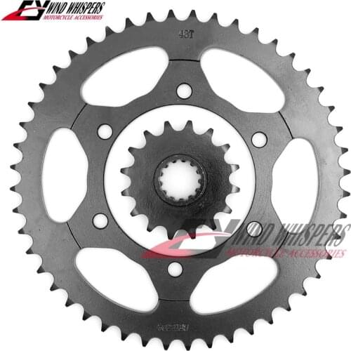 Motorcycle Front Rear Sprockets For Yamaha YZF-R6 YZF R6 2003-2005 YZF-R6S R6S 2006-2010 48T/16T 525