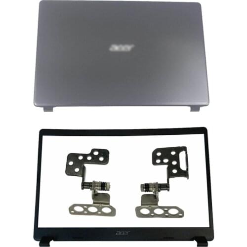 New Laptop LCD Back Cover/Front Bezel/Hinges For Acer Aspire 3 A315-42 A315-42G A315-54 A315-54K A315-56 N19C1 Top Case Gray