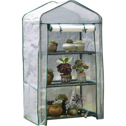 Three Layer Greenhouse Insulation Cover Balcony Indoor and Outdoor Flower Stand Rainproof Multi-layer Shelf