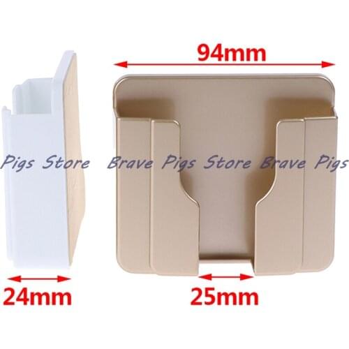 Socket Adhesive Universal Wall Mount Multifunction Phone Charging Holder Home Bracket Stand Hotel Shelf Mobile Charger Rack