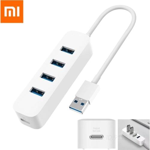 Xiaomi Mi USB 3.0 HUB Adapter High-Speed Transmission USB-C Power Supply Gigabit Adapter Docking Station Support Multi-System