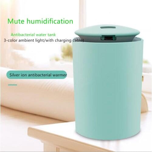 Air Humidifier USB Ultrasonic Aroma Essential Oil Diffuser Romantic Soft Light Humidifier Mini Cool Mist Maker Purifier