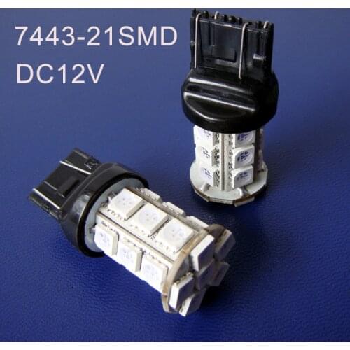 High quality 12V 4W T20 7443 Led Car Rear lights,Stoplight Bulbs,W21/5W Auto Brake lights Rear Fog Lamp free shipping 20pcs/lot