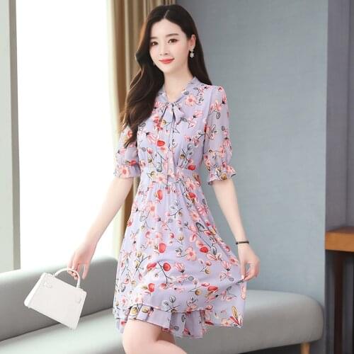 2021 Elegant Fashion Pink Floral Chiffon Sexy Mini Dress Summer 3XL Plus Size Vintage Runway Dress Women Bodycon Party Vestidos