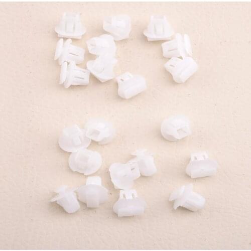 20pcs 76882JG10A Car Exterior Wheel Fender Flare Molding Clip Fit For Infiniti QX56 Nissan X-Trail 76882-JG10A