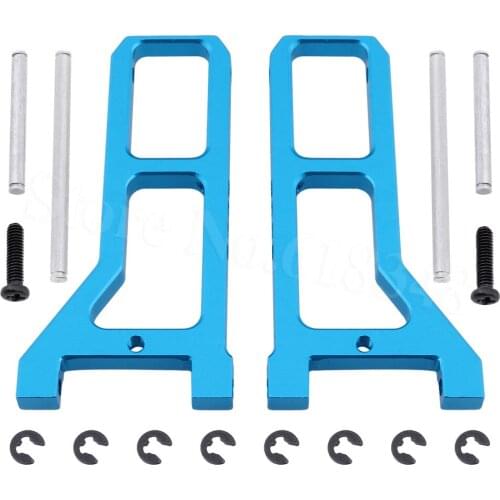 Aluminum Front Suspension Arms for Huan Qi HQ 1/16 RC Car Parts 731 732 733 734
