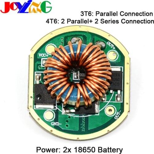 JYL-3012 3T6 4U2 Bicycle Lamp Driver Board PCB 6-8.2V Powered Switch Parts
