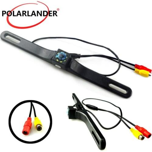 Hot sell Night Vision Car Reverse Backup Camera 8 LED HD CCD Waterproof Car Rear View Camera