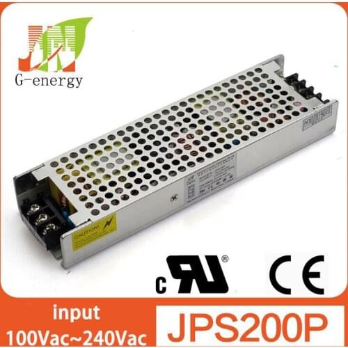 CE,UL Certification 5V40A200W LED Switching Power Supply with Dial Switch,full color LED display screen driving power supply