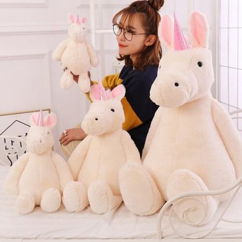 Kawaii Stuffed Anime Pillow Plushies Unicorn Doll Girl Valentines Day Birthday Present