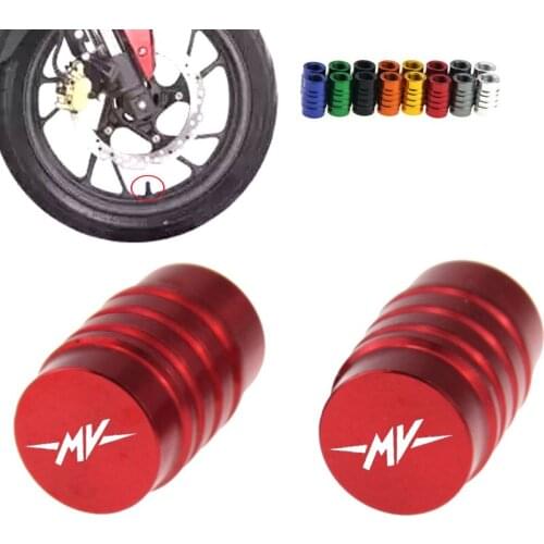 Tire valve caps For mv agusta MV 800 F4 RC BRUTALE 990R Turismo Veloce 800 Rivale 800 Brutale 675 Brutale 800/RR