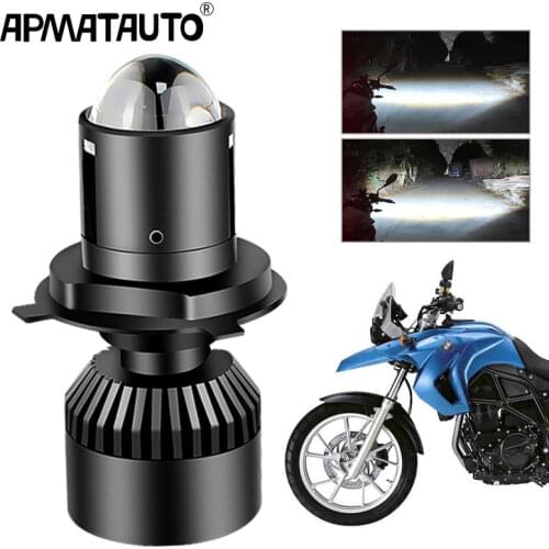 1X H4 LED Motocycle Headlight Bulbs For BMW F650GS Dakar G450X G650X Challenge Country Moto HP2 Enduro Megamoto R1150R Roadster