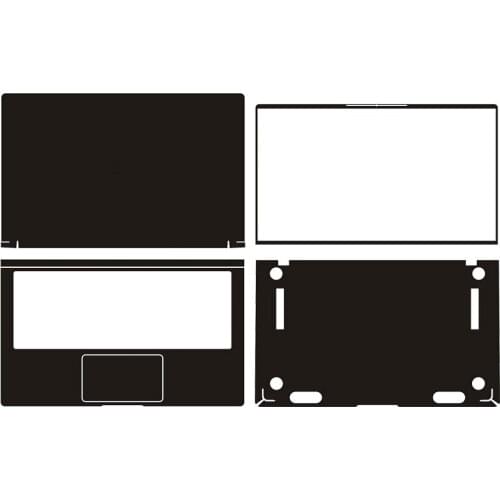 Laptop Sticker Skin Decal Carbon fiber Cover Protector for Asus Deluxe14 U4300F 14"