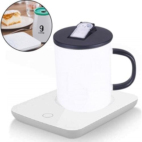 55℃ Office Non-Slip USB Cup Warmer Heater Coffee Tea Milk Beverage Heating Mug Pad Insulation Mat