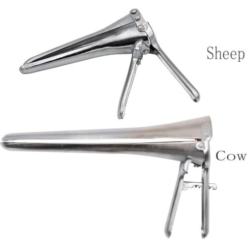 Livestock Cow Stainless Steel Expansion Vaginal Device cattle sheep Vaginal Dilators Colposcope Speculum Farm tools
