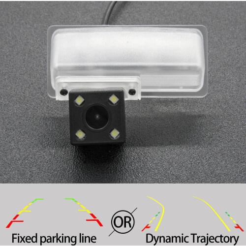 Fixed Or Dynamic Trajectory Car Tracks Rear View Camera For Nissan Pulsar C12/Tiida hatchback C12/Maxima MK8 Car Reverse Camera