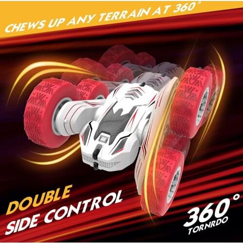 2.4Ghz 4CH Stunt Drift Deformation Radio Control 360 Degree Flip RC Car Toy Childrens Gift