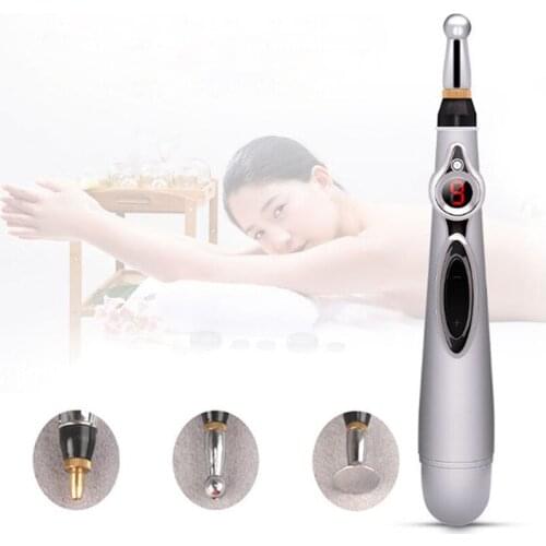1Pc Massage Pen Magneet Therapie Instrument Meridiaan Energie Pen Elektrische Meridianen Pijnbestrijding Gezondheid Promotie New