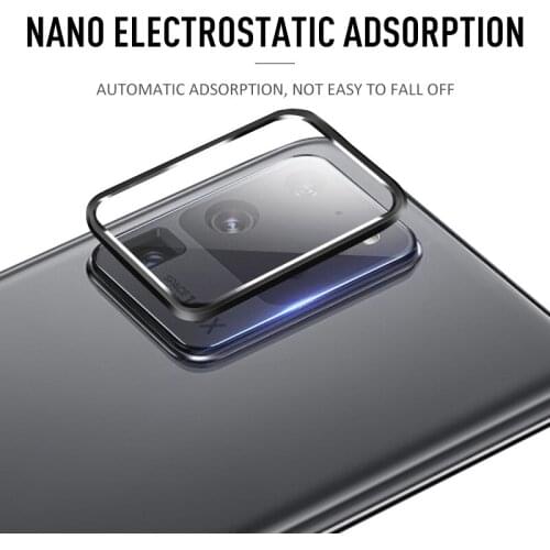 2020 Camera Lens Tempered Glass For Samsung Galaxy S20 S20Plus S20Ultra Protector Film + Metal Ring