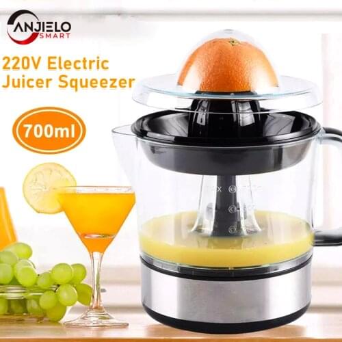 700ml Electric Citrus Orange Juicer Squeezer Lemon Fruits Masticating Machine Juicer Extractor Household Fruit Press Machine